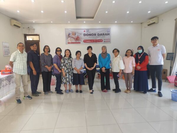 Keg Donor Darah Komisi Germasa kerja sama dengan PMI